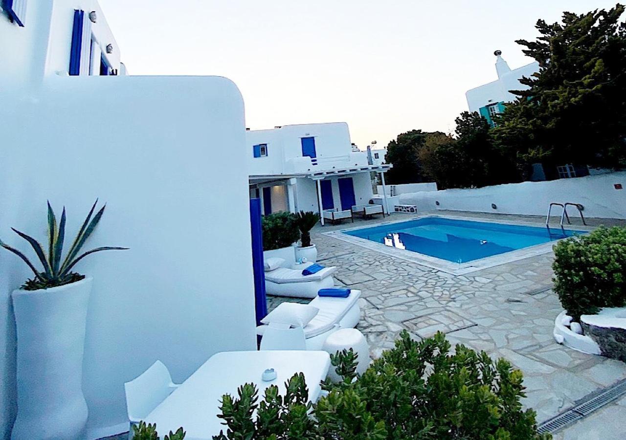 Myconian Sky Suites In Town Mykonos Town Exterior foto